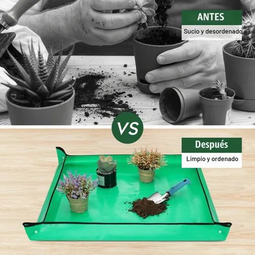 Vista 6 de Housolution - Juego de herramientas de jardinería, 8 piezas, regalos de jardinería para mujeres, azul y negro