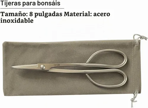 Vista 2 de Vouiu Tijeras de bonsái de 8 pulgadas Herramientas para bonsái