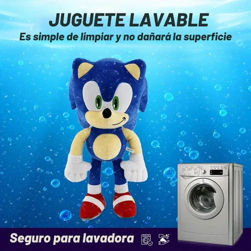 Vista 2 de Figuras de peluche de animales de peluche (azul)