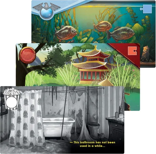 Vista 4 de Juego de cartas Epic Adventures: aventura cooperativa inspirada en la sala de escape, divertido juego familiar para niños y adultos, a partir de 10