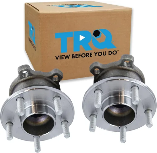 Vista 182 de TRQ Juego de 2 rodamientos de rueda delantera y conjunto de cubo compatible con Tesla 3 2020 Y 2018-2019 para Tesla 3 2020 Tesla Y AWD 2018-2019