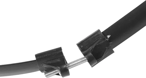 Vista 2 de 2 piezas de repuesto de aro fijo para ventilador eléctrico, cubierta de malla de plástico resistente para compatibilidad, fácil de instalar