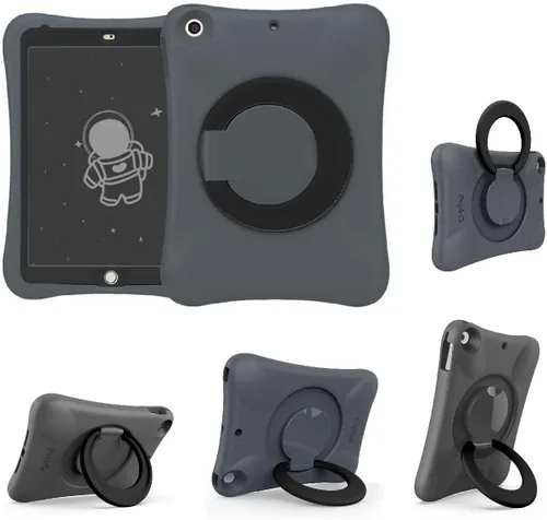 Vista 7 de Pepkoo Funda para niños para iPad, cubierta a prueba de golpes para iPad de 9.7” de 6ª/5ª generación (2018/2017) / iPad Air 2 / iPad Air, protectora