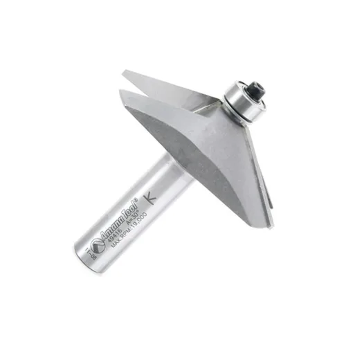 Vista 6 de Amana Tool - Chaflán con punta de carburo 49400 45° x 1-1/4 de diámetro x 1/2 x 1/4 "vástago
