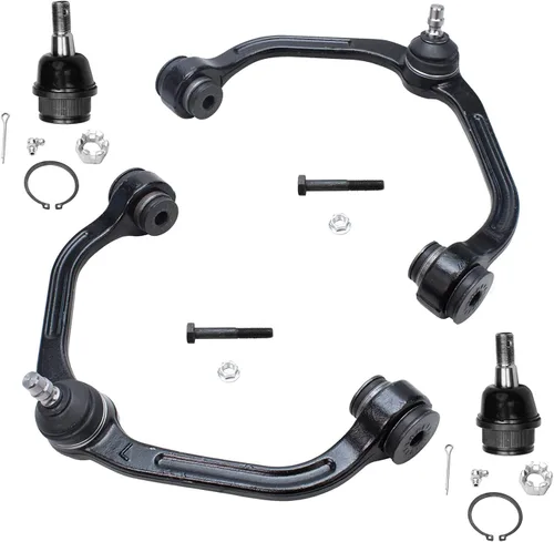 Vista 51 de Detroit Axle - Ejes de eje CV delantero izquierdo y derecho + Reemplazo de juntas esféricas de brazos de control inferiores delanteros para Ford