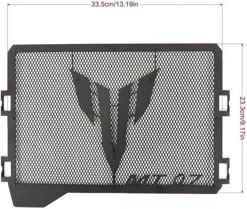 Vista 6 de Radiators Guard for YA&MAHA FZ07 MT 07 XSR700 2014-2021 MT-07 FZ-07 MT07 Tracer 700 GT Stainless Steel Motorcycle Radiator Grille Guard Protector
