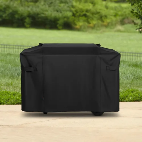 Vista 8 de Unicook Cubierta de parrilla compatible con la parrilla de gas Weber de 28 pulgadas, cubierta de parrilla de 55 pulgadas en comparación con Weber