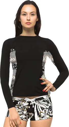 Vista 24 de Private Island Camiseta de entrenamiento de manga larga para mujer con protección UPF 50+ (RGT)