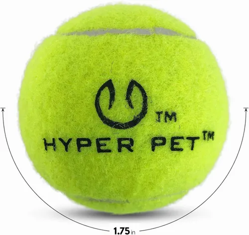 Vista 2 de Hyper Pet MINI Pelotas de tenis para perros, pelota segura para perros para ejercicio y entrenamiento, juguetes interactivos funcionan con Hyper Pet