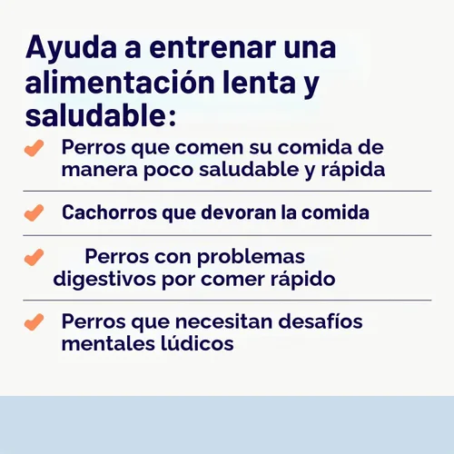 Vista 3 de Miracle Vet Tazones de alimentación lenta para perros que comen rápido, para perros pequeños y medianos, laberinto de rompecabezas para perros que
