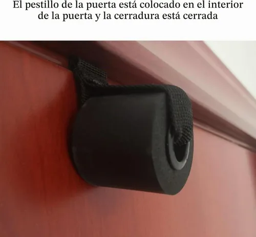 Vista 3 de 3 bandas de resistencia para anclaje de puerta, anclaje seguro para puerta, anclaje de puerta resistente para bandas de resistencia, anclaje