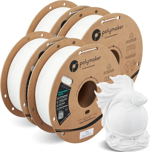 Vista 46 de Polymaker PETG Filament 1.75mm, 1KG, Army Brown PETG 3D Printer Filament, High-Speed Up to 500mm/s, Neatly Wound, Smooth Feeding, Reduced Stringing