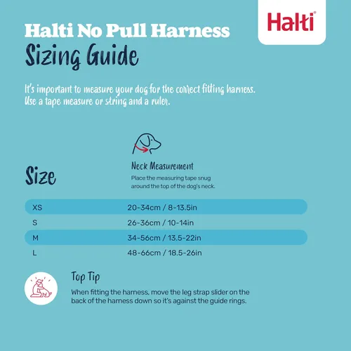 Vista 6 de Arnés Halti Sin Tirones - Detiene a Tu Perro de Tirar de la Correa. Ajustable, Ligero y Fácil de Usar. Arnés Reflectante para Entrenamiento de Negro