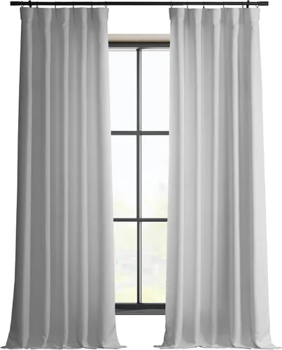 Vista 11 de HPD Half Price Drapes Cortinas italianas de lino sintético de 84 pulgadas de largo, cortinas de oscurecimiento para dormitorio y sala de estar, 50 x