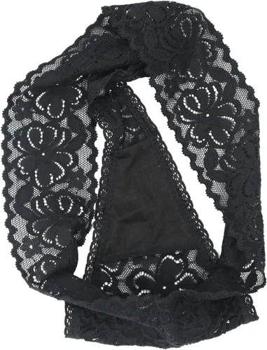 Vista 5 de Tangas de encaje para mujer, talla grande, ropa interior sexy con espalda en T elástica, ropa interior para mujer, paquete de 5/6/10