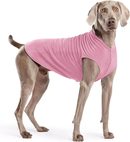 Vista 51 de Abrigo elástico de lana para perro, ropa suave y cálida para perro, suéter elástico para mascotas, lavable en lavadora, ecológico, para todo el año