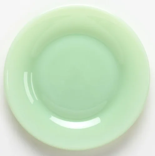 Vista 6 de Patrón simple y simple – Plato para pan/ensalada/cena – Mosser Glass (6 pulgadas, frambuesa negra)