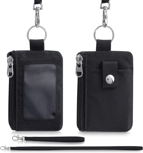 Vista 6 de Artpaxy Cartera minimalista para hombre, Negro -, Minimalista