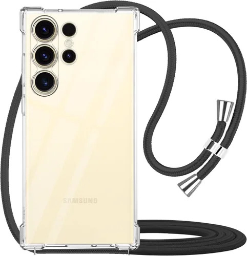 Vista 21 de para Google Pixel 6a Funda con Correa Ajustable para Cuello, Hombro y Cruzada Transparente Funda Móvil Duradera, Suave y delgada de Ajuste Perfecto
