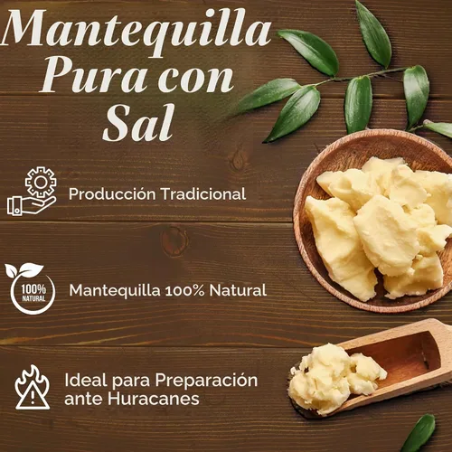 Vista 3 de Beurdell Mantequilla francesa salada real enlatada 100% natural pasteurizada, una verdadera mantequilla de Francia, ideal para preparación
