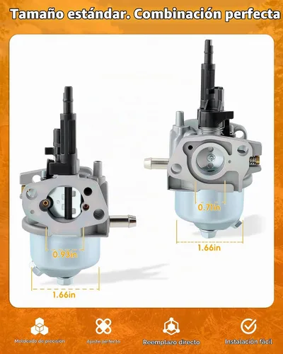 Vista 6 de MOTOALL Carburador para lavadora a presión Ryobi RY802900 2900 PSI