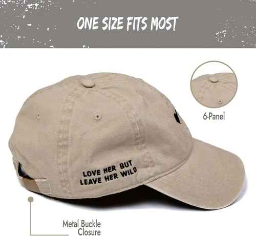 Vista 3 de Atticus Poetry Hat Embroidered Brushed Cotton Womens Baseball Hat Unisex Fit Adjustable One