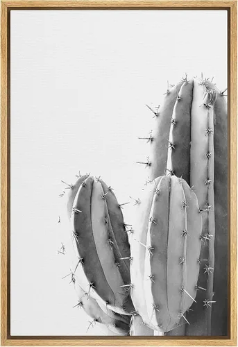 Vista 14 de SIGNWIN Lienzo enmarcado para pared, bosque blanco y negro, pino, ilustraciones de naturaleza silvestre, arte moderno, rústico, decorativo