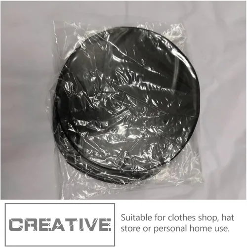 Vista 8 de FOMIYES 2 soportes inflables para gorras de béisbol plegables para almacenamiento en armario para mostrar y preservar la forma, diseño ligero y que