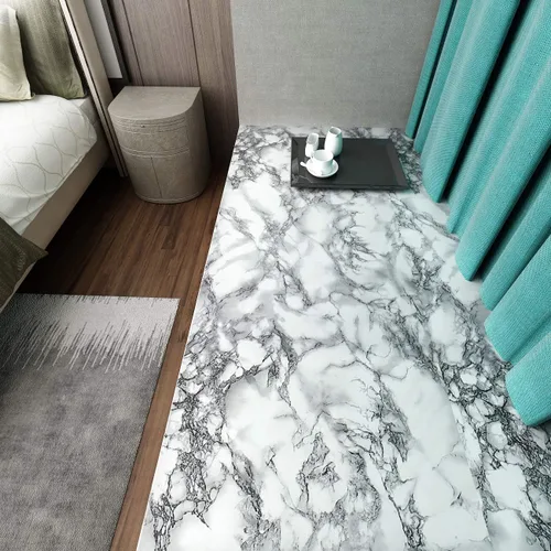Vista 7 de Livelynine Papel tapiz de mármol para encimeras de cocina, papel de pared autoadhesivo de pegar y quitar, impermeable, papel de contacto de vinilo