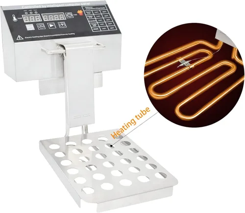 Vista 4 de Freidora eléctrica con cesta y tapa, capacidad de 8 litros, freidora eléctrica con control inteligente de temperatura para el hogar, cocina