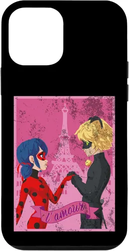 Vista 16 de Miraculous Ladybug Vintage Collection Paris Love - Carcasa para iPhone 17