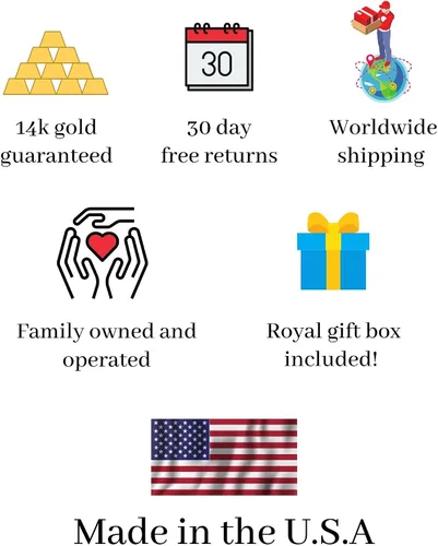 Vista 5 de Aretes de oro amarillo de 14k solitario con cubo y zirconia con broches seguros