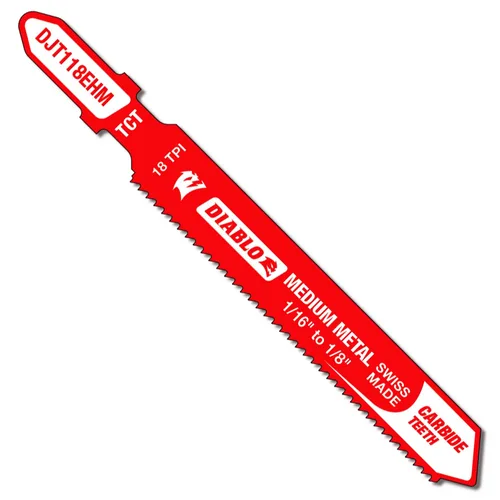 Vista 6 de Diablo Hoja de Sierra Caladora de Grano de Carburo - Ideal para Cortar Baldosas de Cerámica, Vidrio y Materiales Abrasivos - 3-1/4" de Longitud