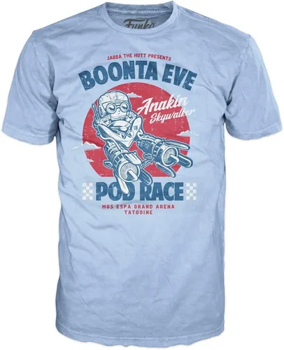 Vista 4 de Funko Star Wars Smugglers Bounty Caja de suscripción tema Podracing agosto 2019 camiseta XXL multicolor