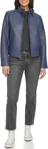 Vista 18 de Levi's Chaqueta de motocross Racer de piel sintética para mujer