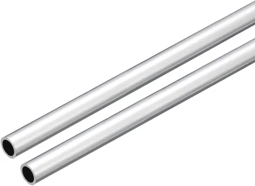 Vista 10 de uxcell 6063 Tubo Redondo de Aluminio, Tubo de 32mm DE 29mm DI 300mm Longitud para Proyectos de Industria DIY