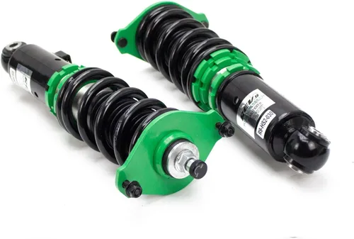 Vista 3 de Rev9 R9-HS2-030_1 Hyper-Street II Kit de bajada de suspensión de coilover de amortiguador, amortiguador monotubo con ajuste de rebote de 32 clics