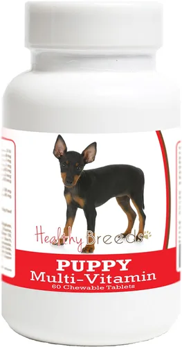 Vista 56 de Healthy Breeds Affenpinscher - Tableta multivitamínica para cachorros y perros, 60