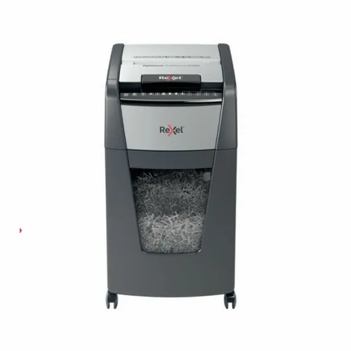 Vista 2 de Trituradora de Papel Micro Corte Rexel Optimum Auto+ 300M 60 L