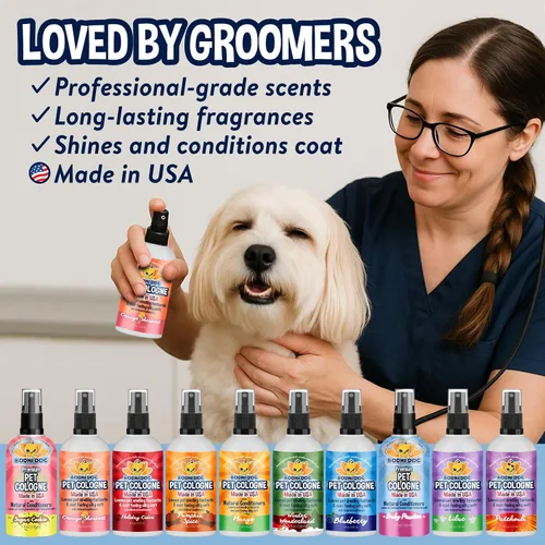 Vista 2 de Bodhi Dog Premium Dog Cologne - Deodorizing Dog Perfume & Conditioner for Dogs & Cats - Natural Long Lasting Spray for Pets - Gentle & Safe Formula