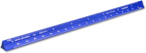 Vista 58 de Alumicolor Regla Métrica de Bolsillo para Arquitecto de Aluminio, 15CM, Negro