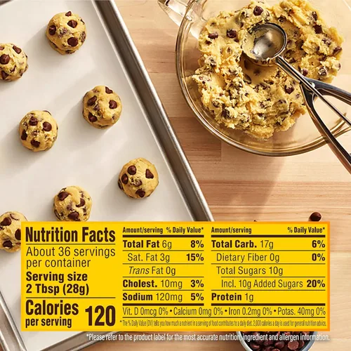 Vista 2 de Nestle Toll House - Masa de galletas con chispas de chocolate, 36 onzas