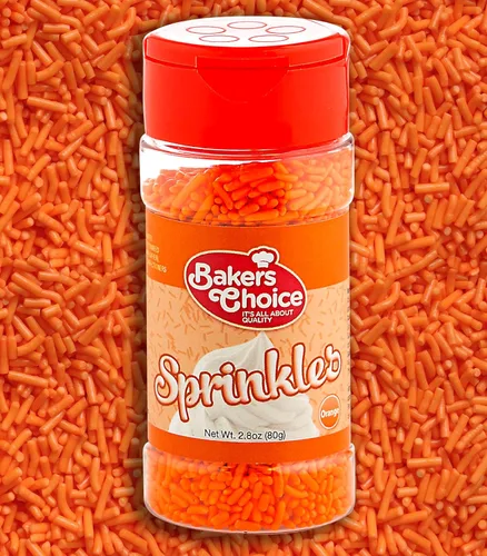 Vista 11 de Bakers Choice - Gránulos verdes para hornear, gránulos Jimmies para aderezos de helado, sin lácteos, Kosher de 2.8 onzas