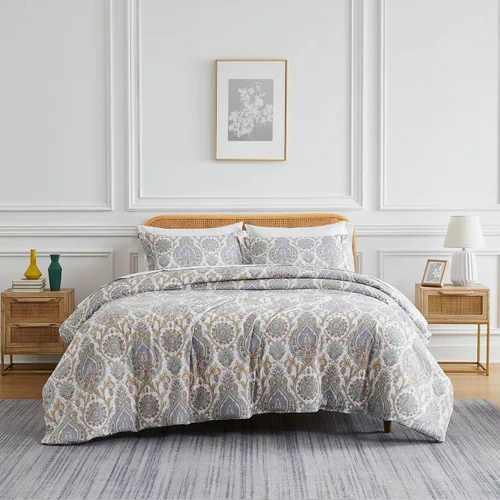 Vista 43 de Southshore Fine Living, Inc. Juego de funda de edredón tamaño extra grande individual/XL, ropa de cama de microfibra cepillada premium de fácil