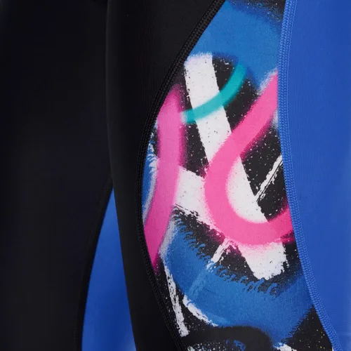Vista 4 de Speedo Traje de baño Jammer Eco ProLT Impreso Colores del Equipo de los Hombres Rosa Flare