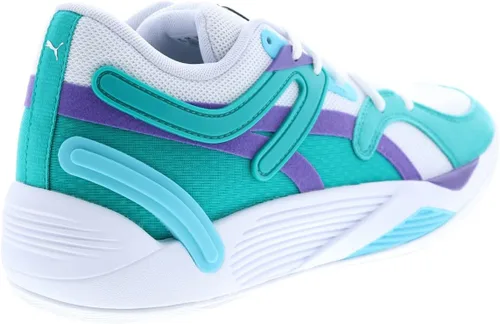 Vista 8 de PUMA Hombres TRC Blaze Court Baloncesto Zapatillas - Blanco