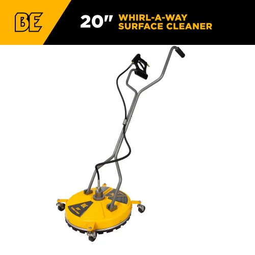 Vista 2 de BE Power Equipment Limpiador de superficies de hidrolavadora comercial Whirl-A-Way de 20