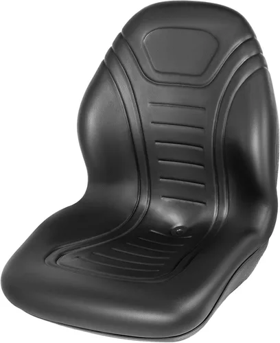 Vista 10 de VEVOR Asiento universal de repuesto para tractor, 2 piezas, asiento compacto de cortacésped de respaldo alto, asiento de carretilla elevadora