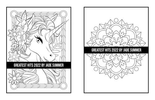Vista 48 de Greatest Hits An Adult Coloring Book with the 100 Best Pages from the Jade Summer Collection