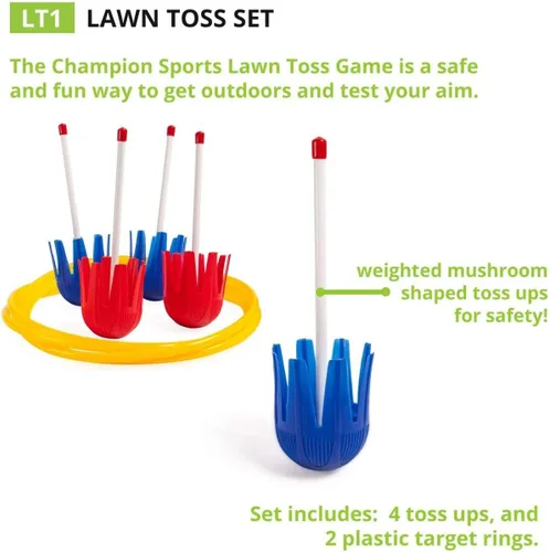 Vista 2 de Champion Sports IndoorOutdoor Game Sets